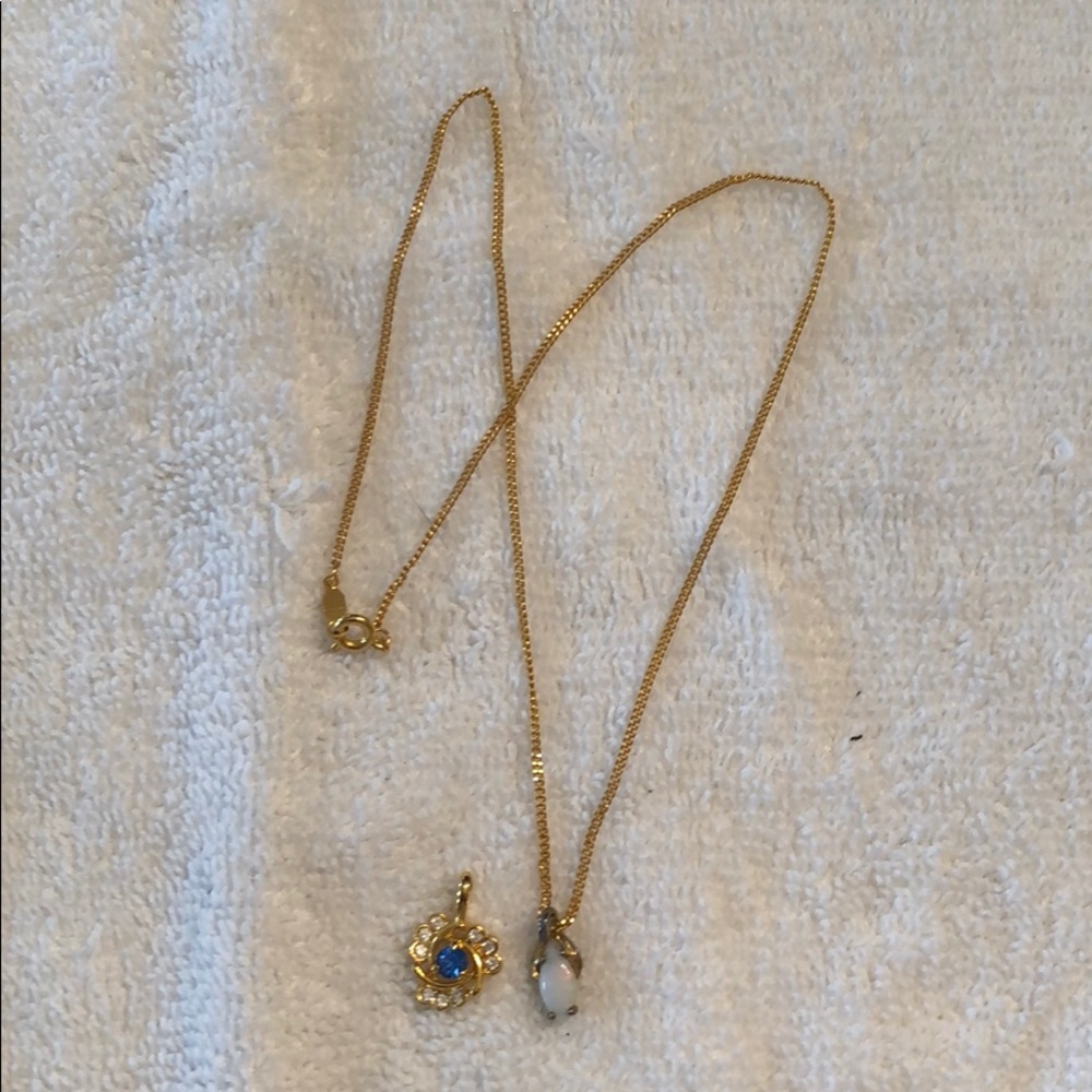 Opal necklace